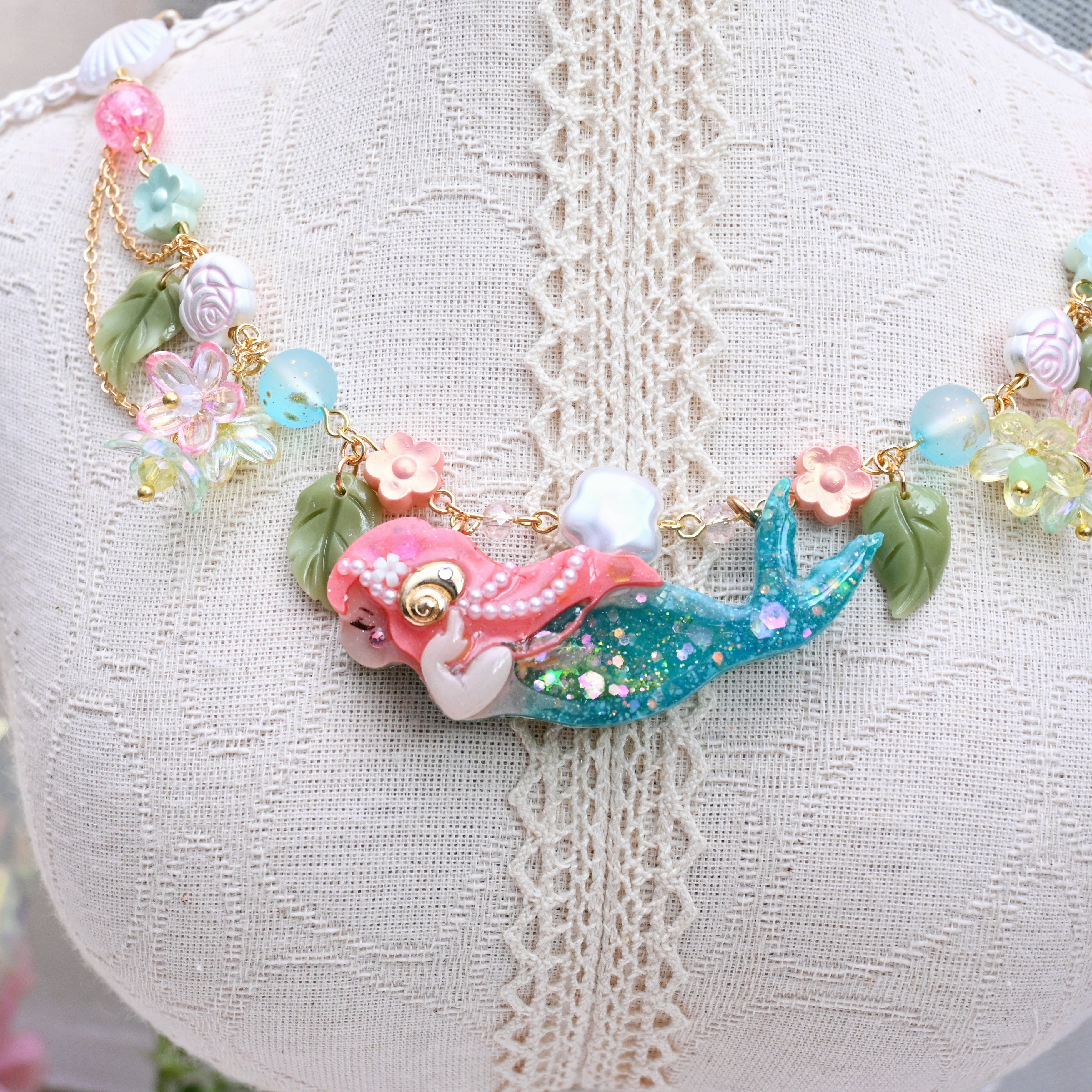 Princess Ariel Mermaid Necklace
