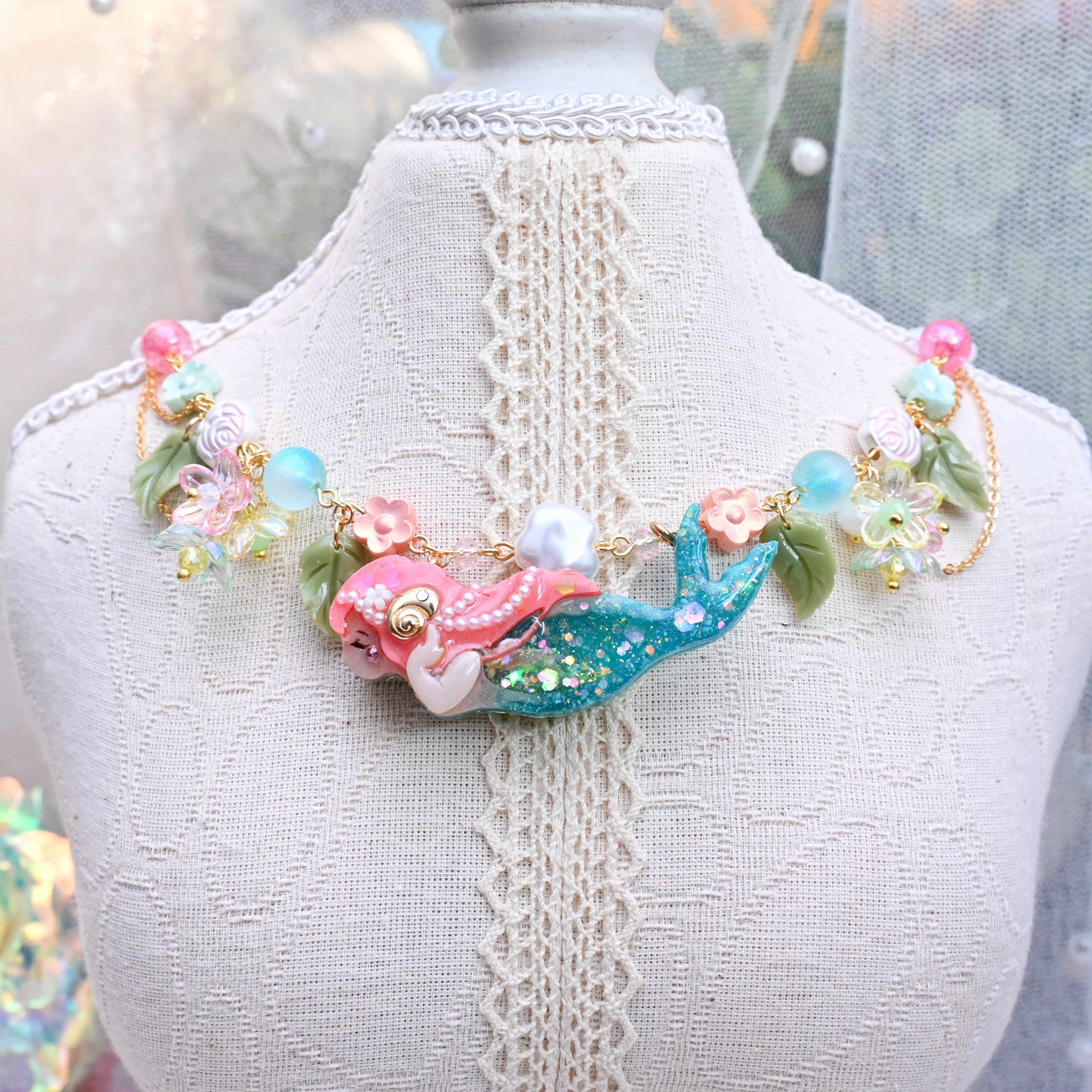 Princess Ariel Mermaid Necklace
