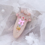 Caramelty the Reindeer Hairclip