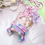 Happiness Yukata Omamori Charm (Purple)