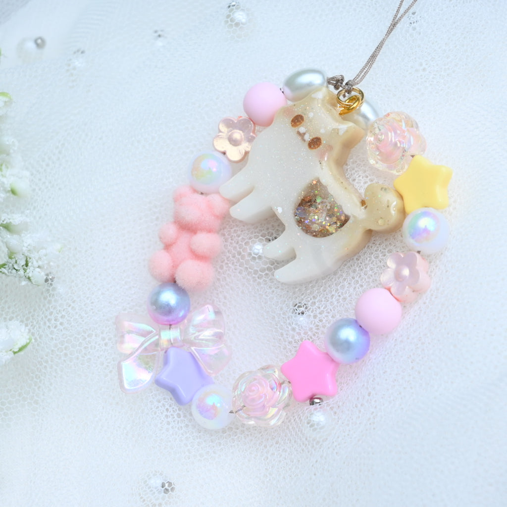 Mameshiba Beaded Phone Strap