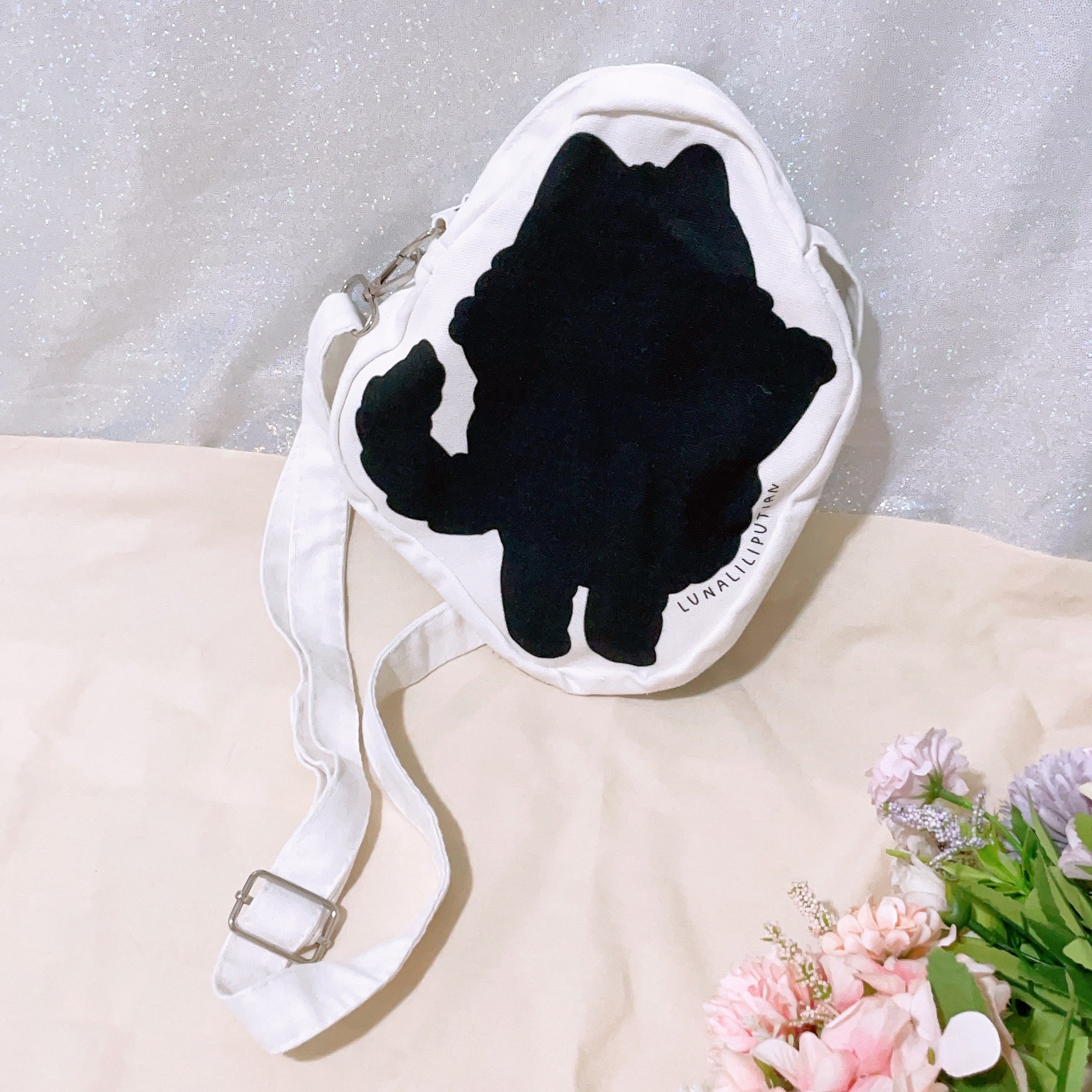 Black Cat Canvas Bag