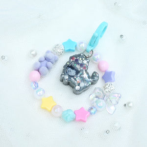 Tiny Pommie Beaded Charm