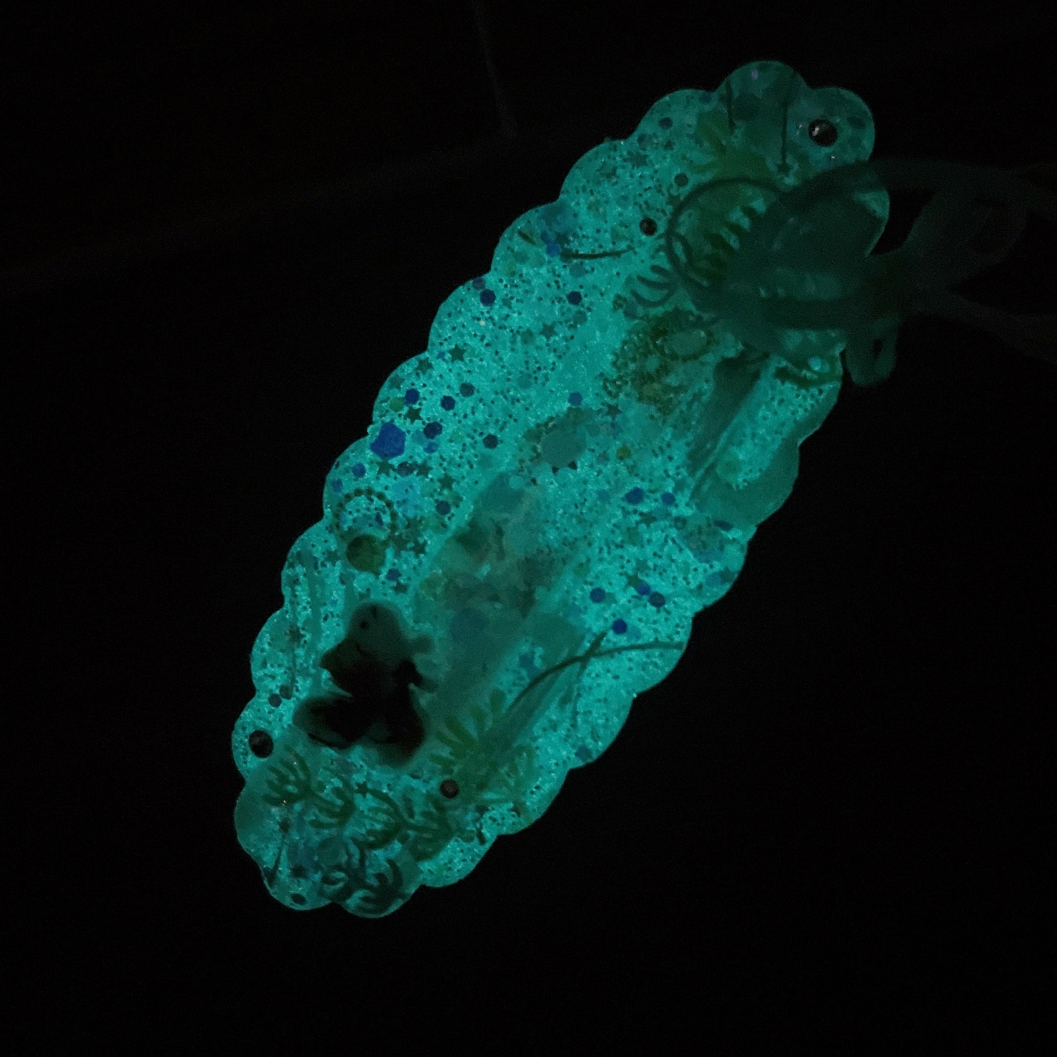 Kingyo Glow Barrette (Frilly)
