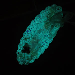 Kingyo Glow Barrette (Frilly)