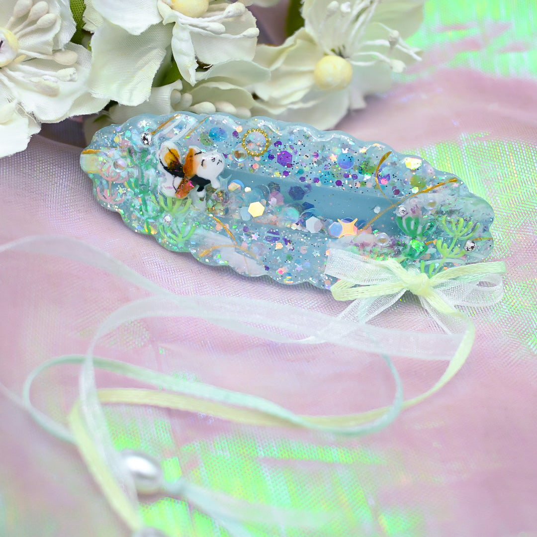 Kingyo Glow Barrette (Frilly)