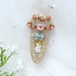Merry little Reindeer Hairclip