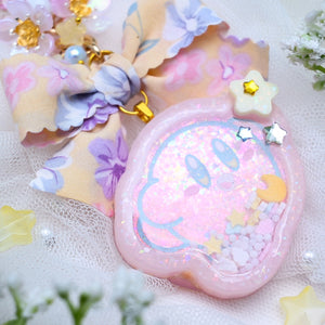 Twinkly Twilight Kirby Shaker Charm