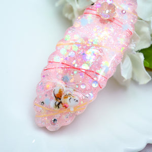 Yoyo Tsuri Glow Barrette (Pink)