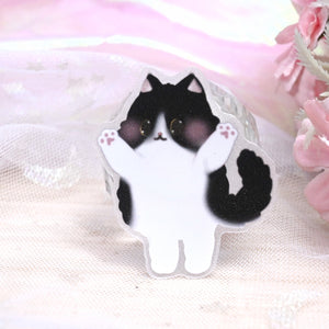Fluffy Cat Sticker