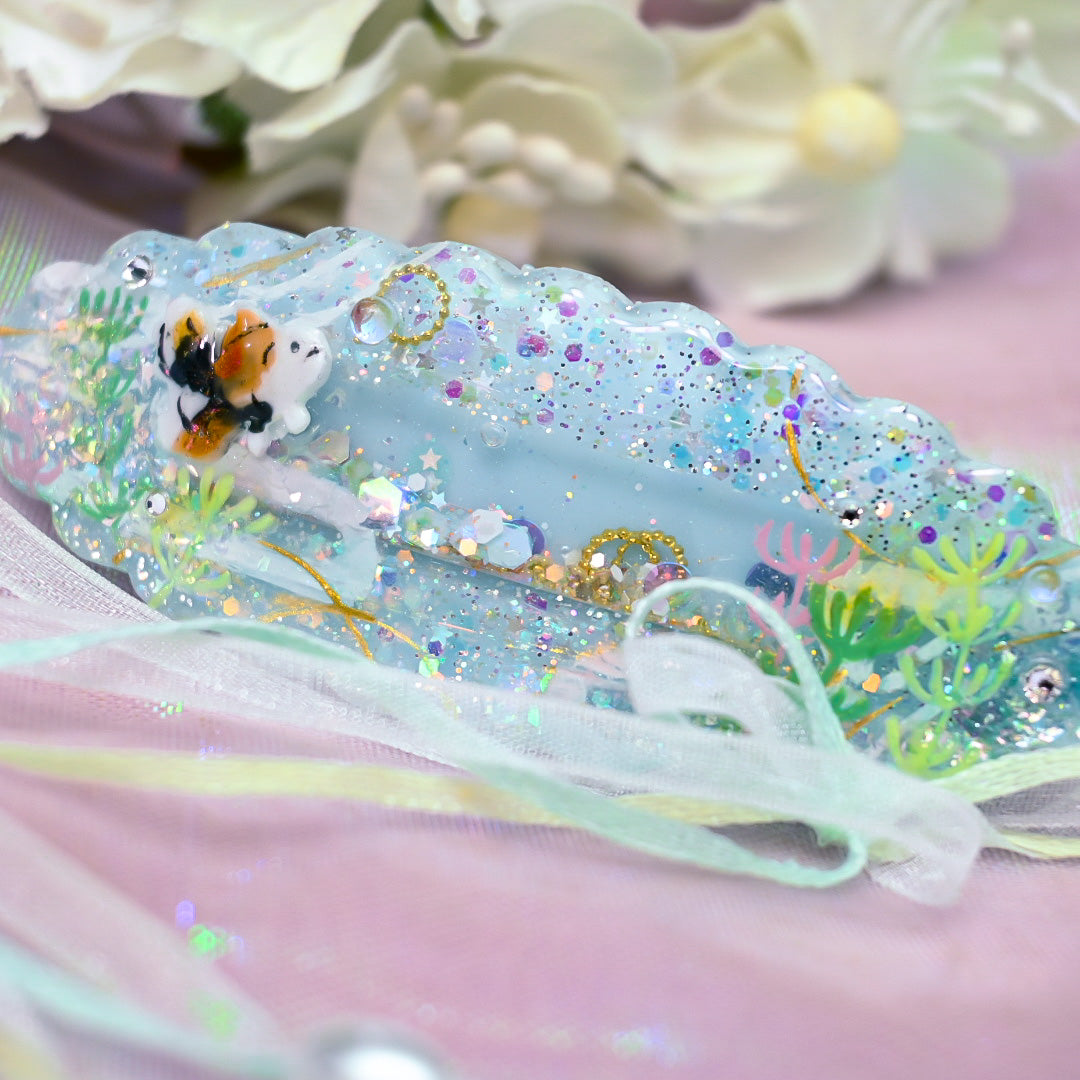 Kingyo Glow Barrette (Frilly)