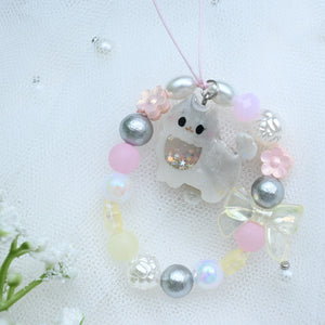 Tiny Pommie Beaded Phone Strap