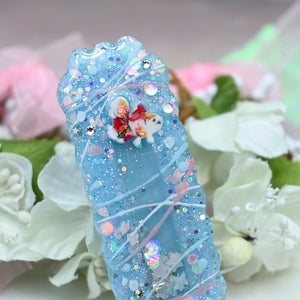 Yoyo Tsuri Glow Barrette (Blue)