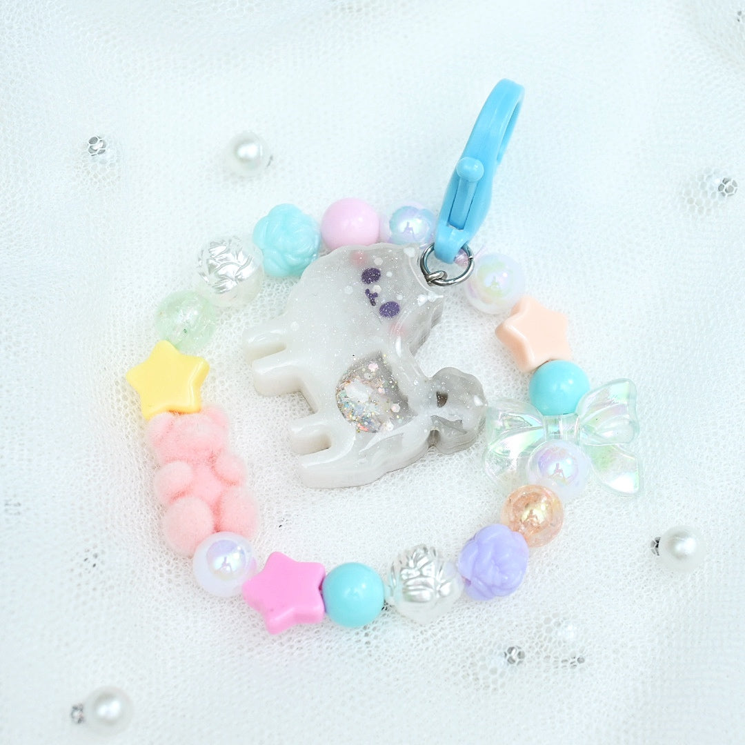 Tiny Spitz Beaded Charm