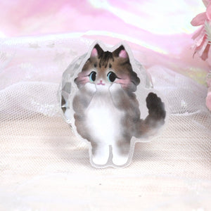 Fluffy Cat Sticker