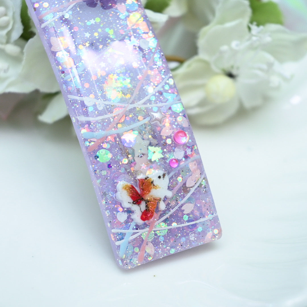 Yoyo Tsuri Glow Barrette (Purple)