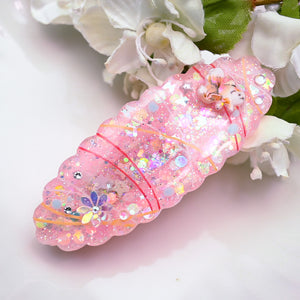 Yoyo Tsuri Glow Barrette (Pink)