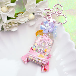 Happiness Yukata Omamori Charm (Pink)