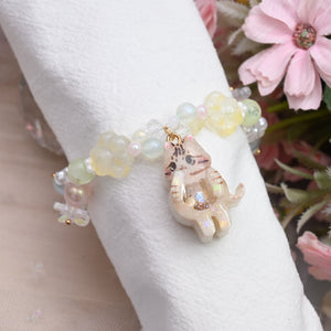 Paws of Pearlescence Kitty Bracelet