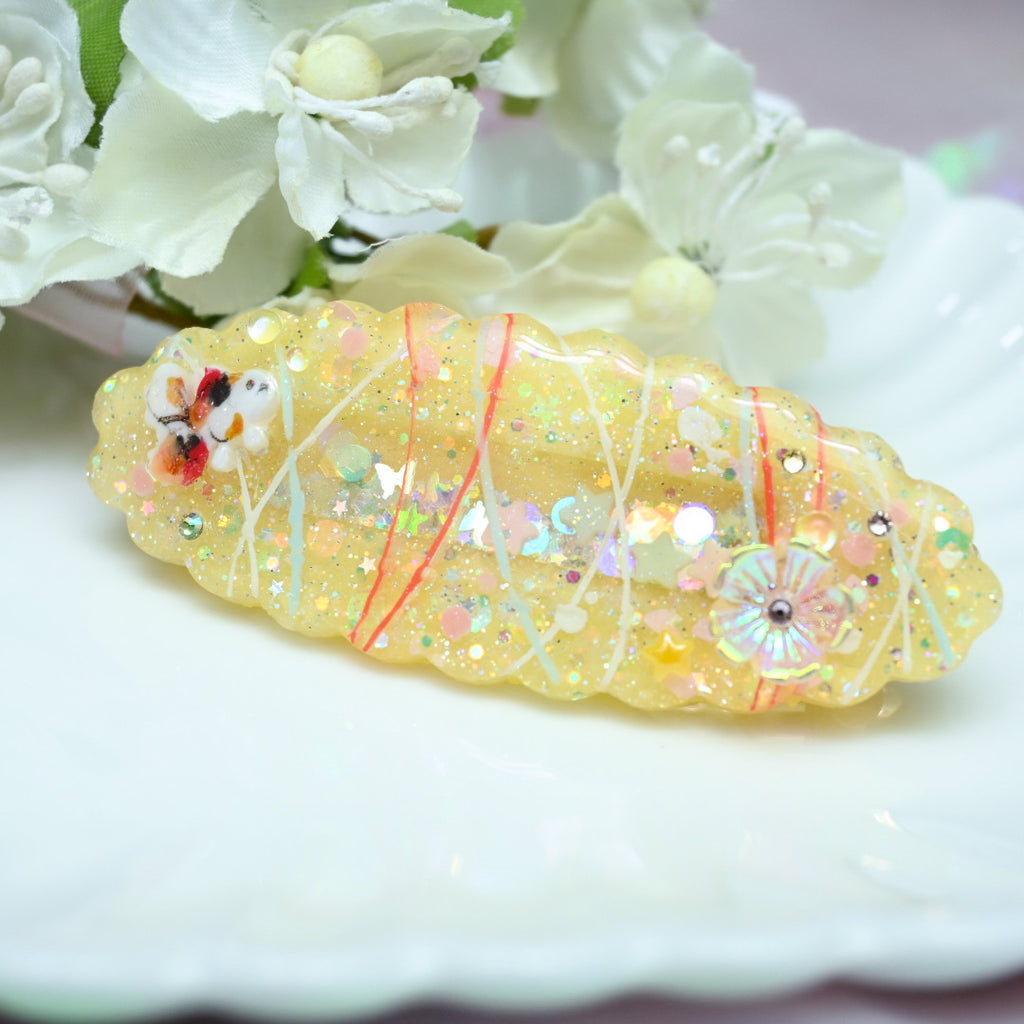 Yoyo Tsuri Glow Barrette (Yellow)