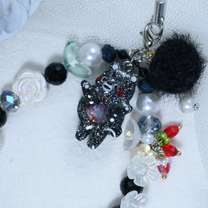 Kumamon Bear Beaded Charm