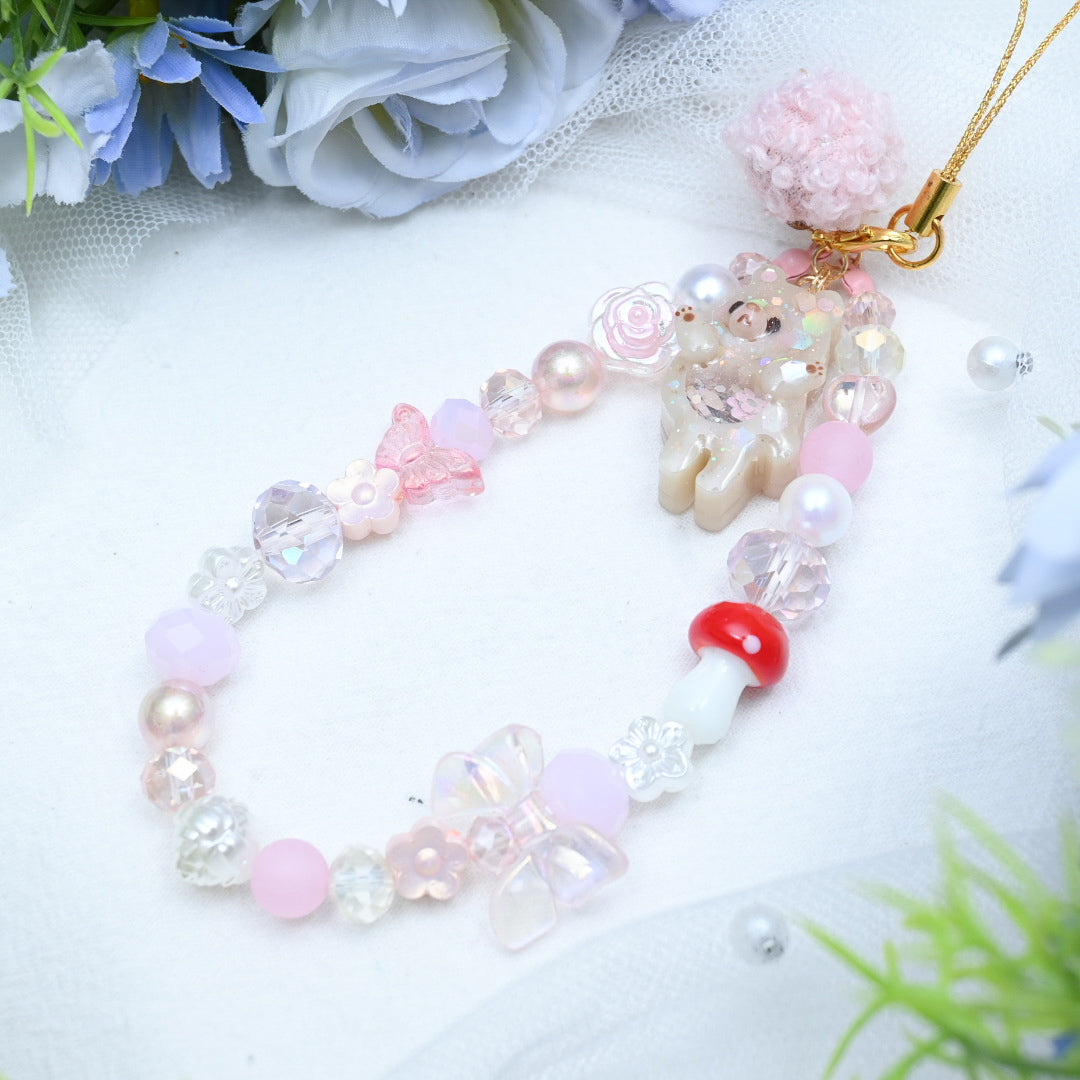 Fairytale Bear Beaded Charm