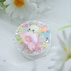 Over the Rainbow Pink Birb Phone Grip