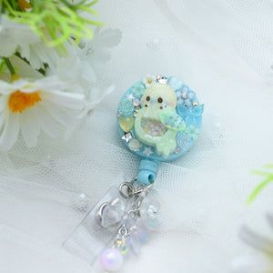 Chora Budgie Round Badge Reel