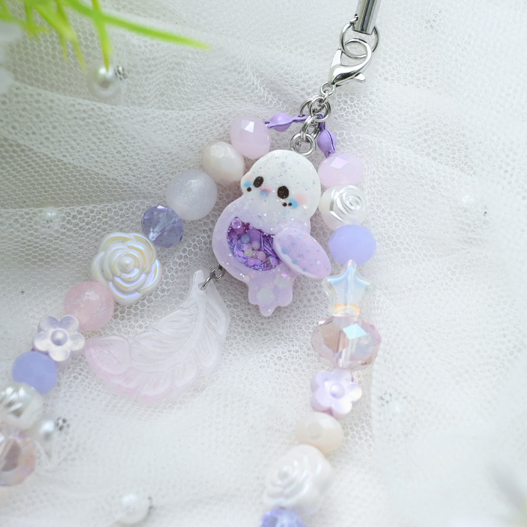 Jewel Dream Budgie Beaded Charm