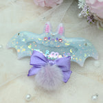 7cm Bat Barrette - Dreamy