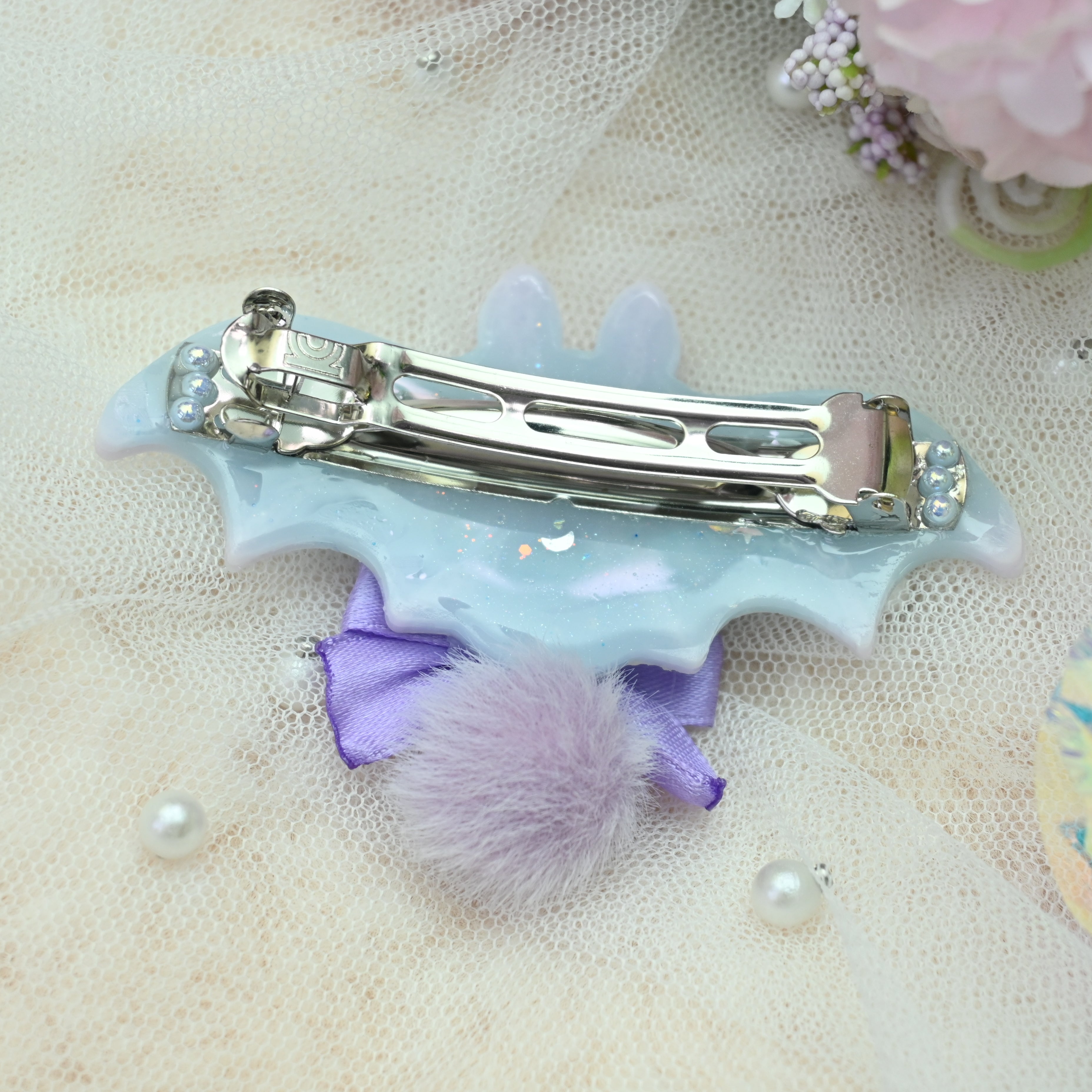 7cm Bat Barrette - Dreamy