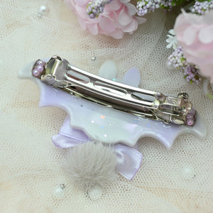 7cm Bat Barrette - Misty
