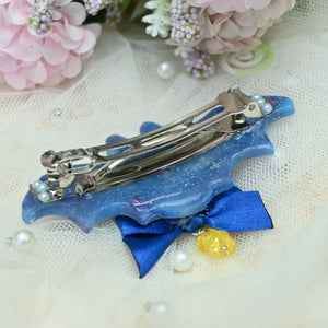 7cm Bat Barrette - Starlight