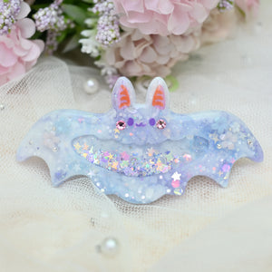 7cm Bat Barrette - Mirage