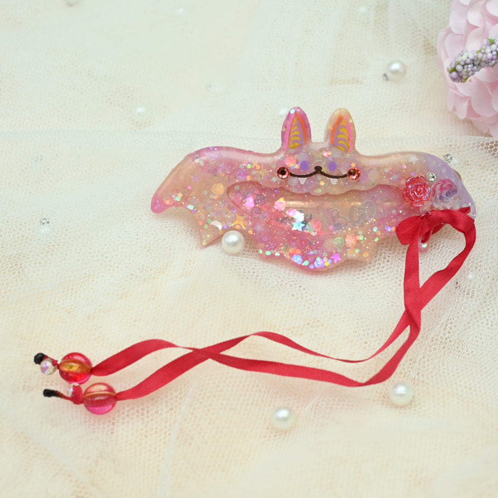 7cm Bat Barrette - Rosalia
