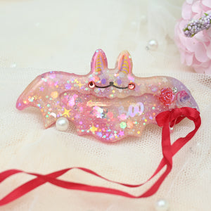 7cm Bat Barrette - Rosalia