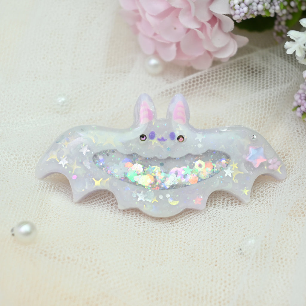 6cm Bat Barrette - Lullaby