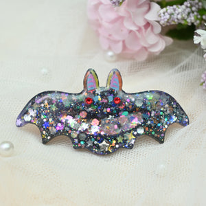 6cm Bat Barrette - Dazzle