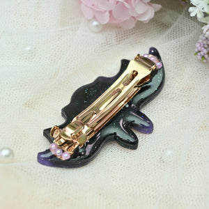 6cm Bat Barrette - Dazzle