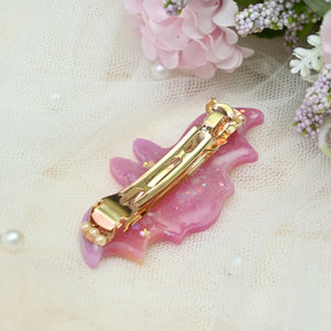 6cm Bat Barrette - Rosette