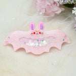 6cm Bat Barrette - Taffy
