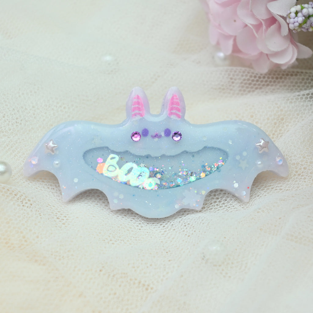 6cm Bat Barrette - Bloo