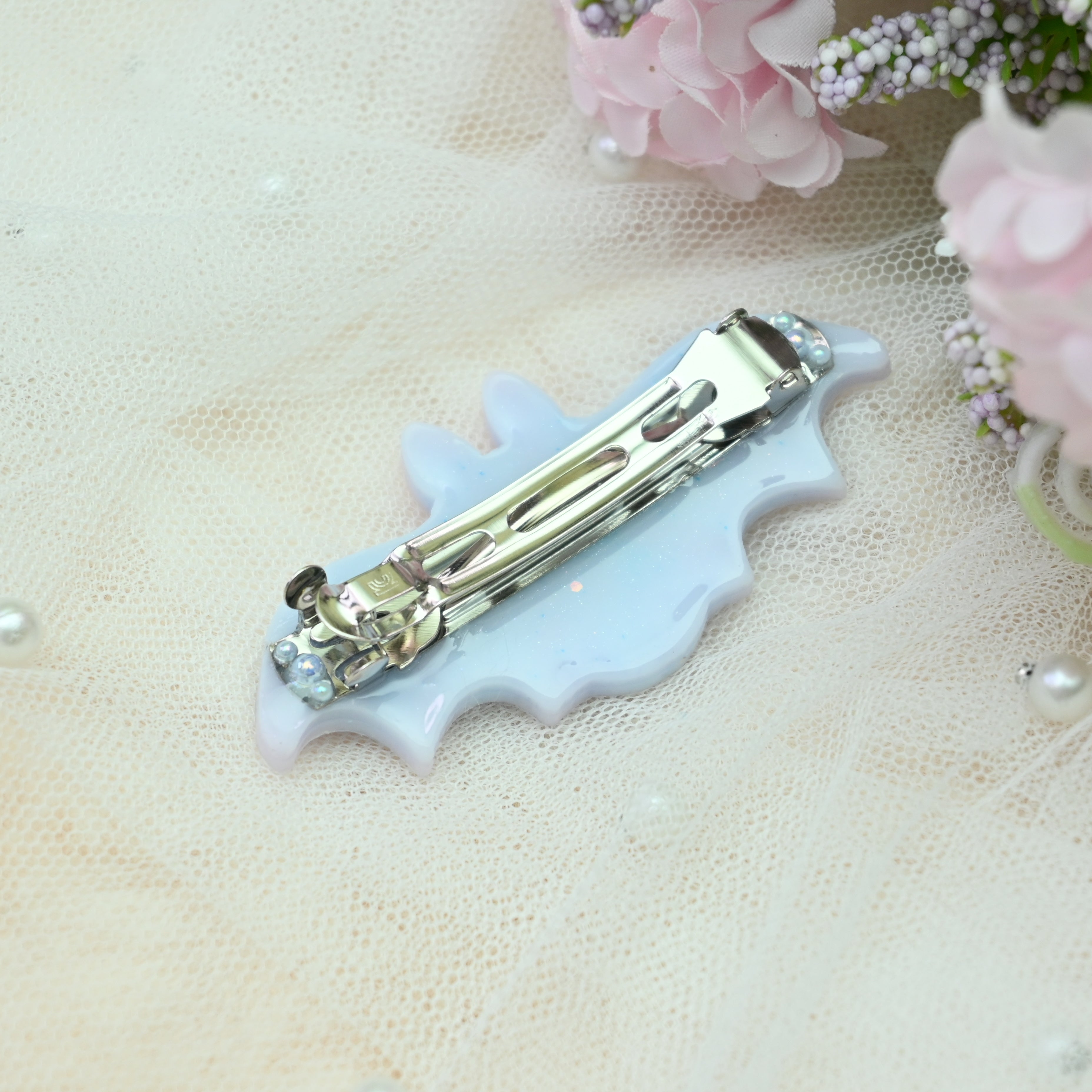 6cm Bat Barrette - Bloo