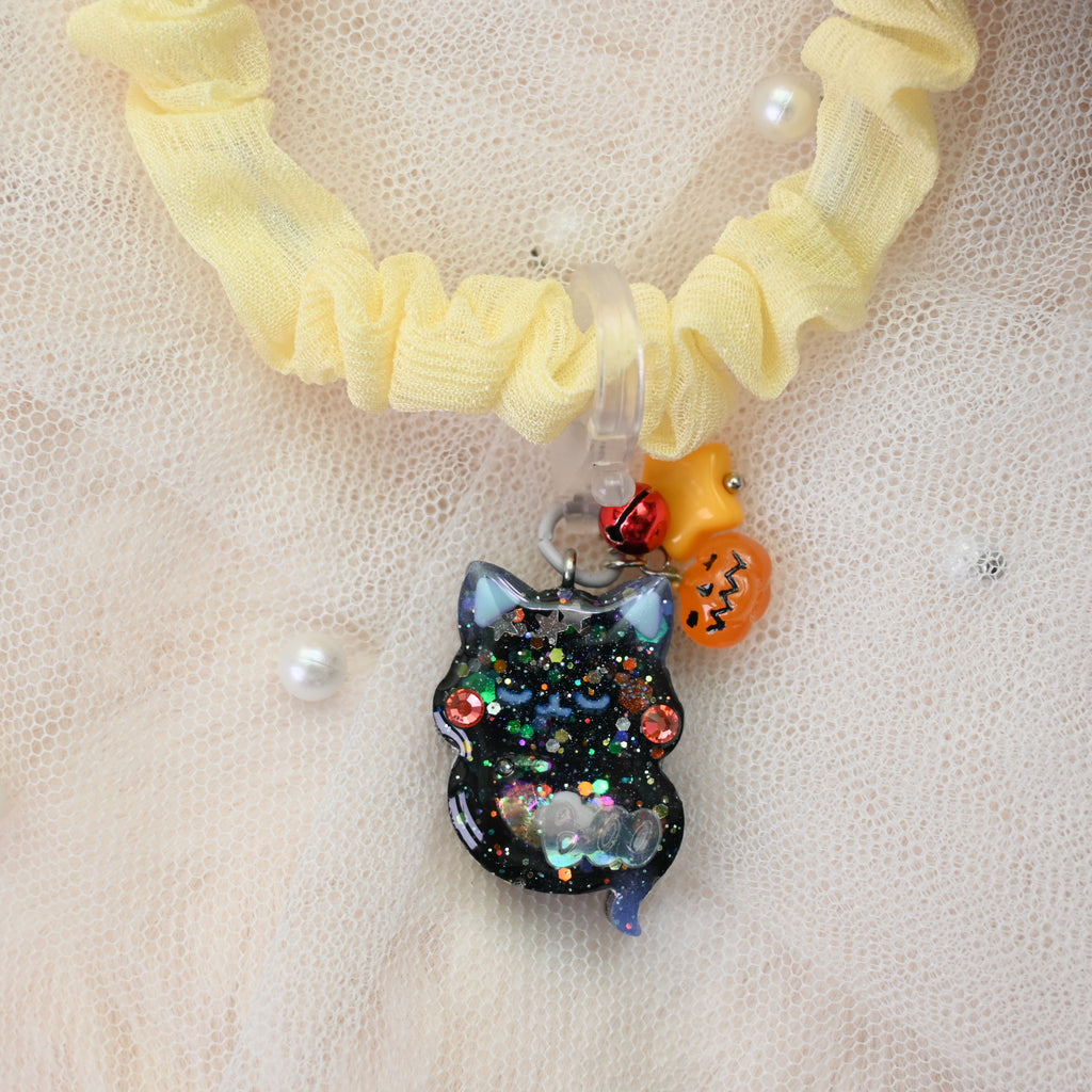 Ghostie Kitty Hairtie - Shinie