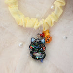 Ghostie Kitty Hairtie - Shinie