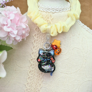 Ghostie Kitty Hairtie - Shinie