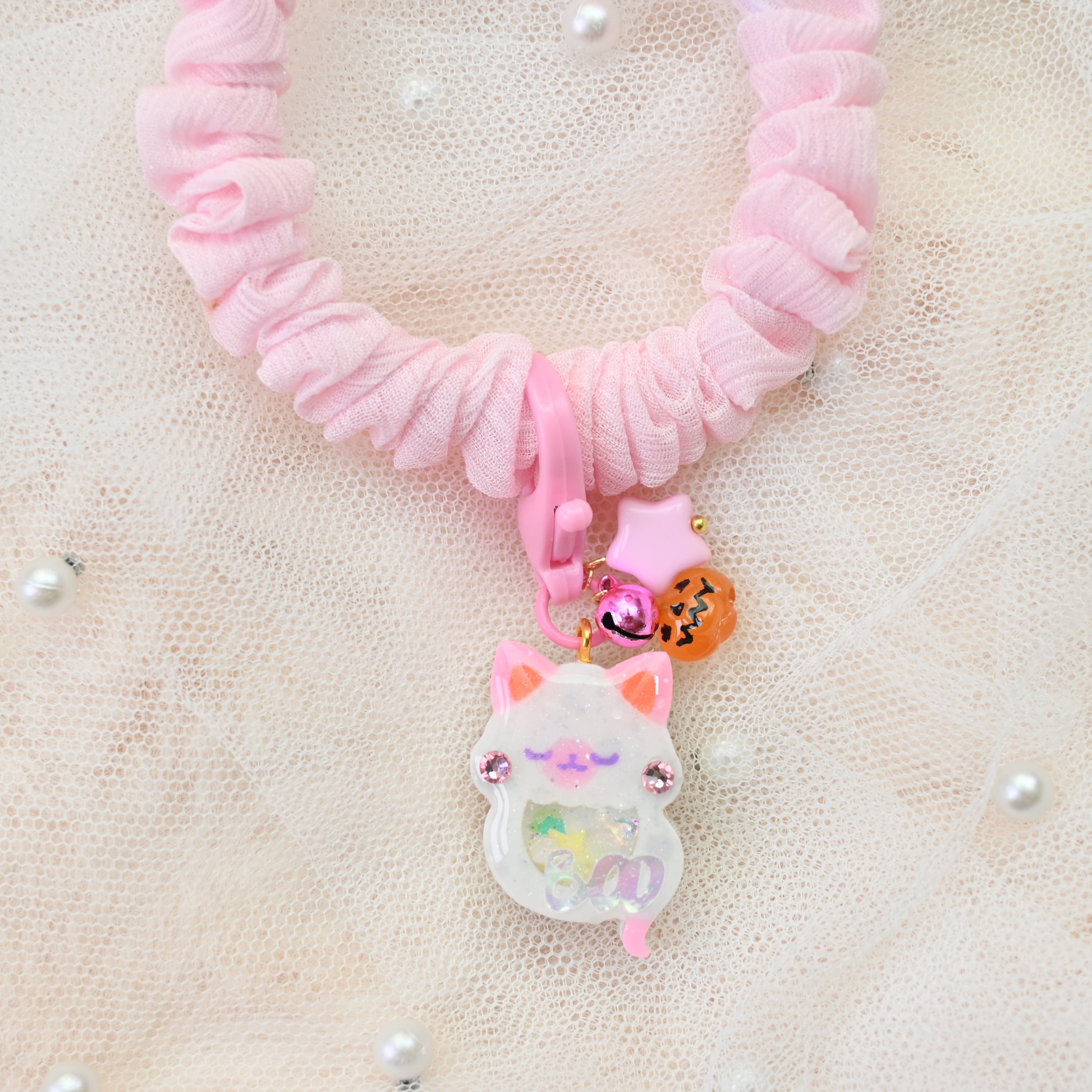 Ghostie Kitty Hairtie - Candi