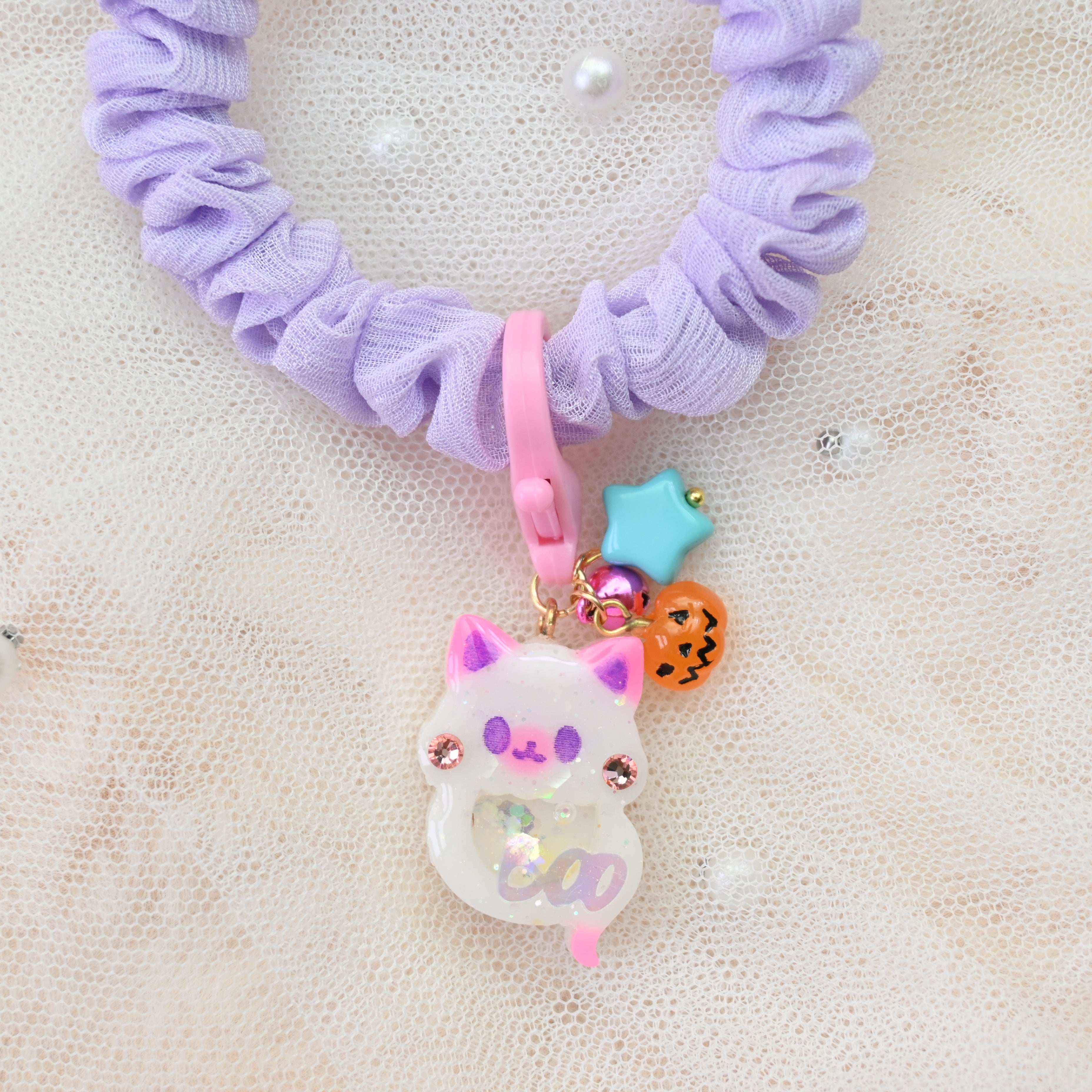 Ghostie Kitty Hairtie - Pawmise