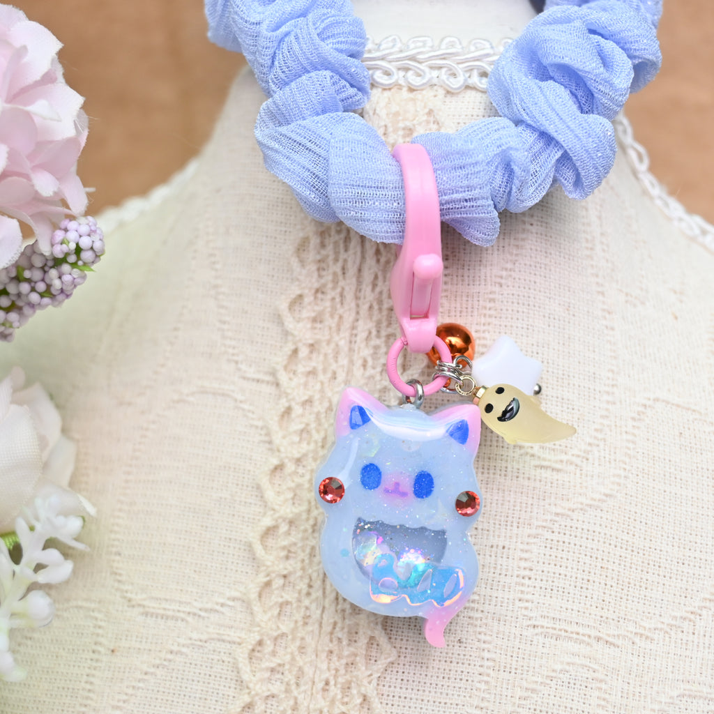 Ghostie Kitty Hairtie - Floatie