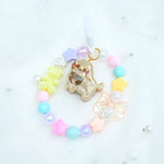 Tiny Poodle Beaded Charm